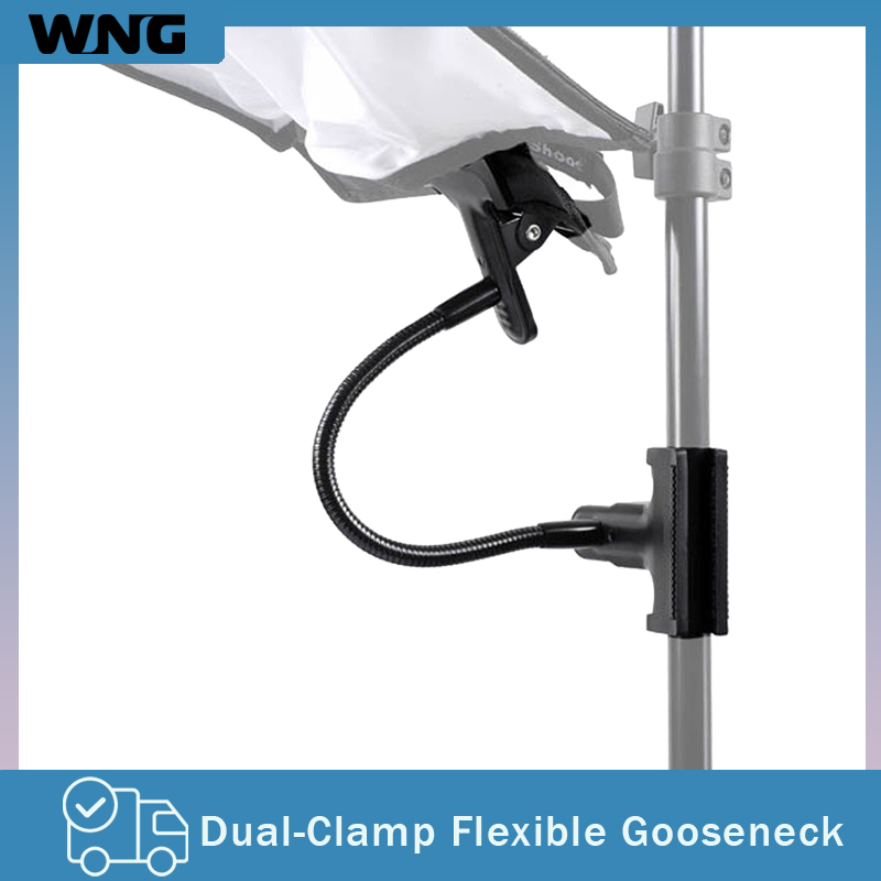 Reflector Arm Clamp - Background Holder Clamp W/ Flexible Arm
