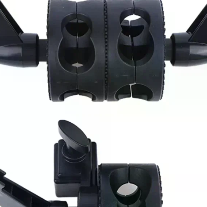 Reflector Arm Clamp - Swivel Single/Double Head Grip Holder Bracket