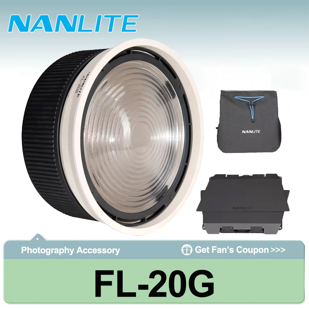 Photography Lighting Tools - Nanlite FL-20G Fresnel Lens Bowens Mount