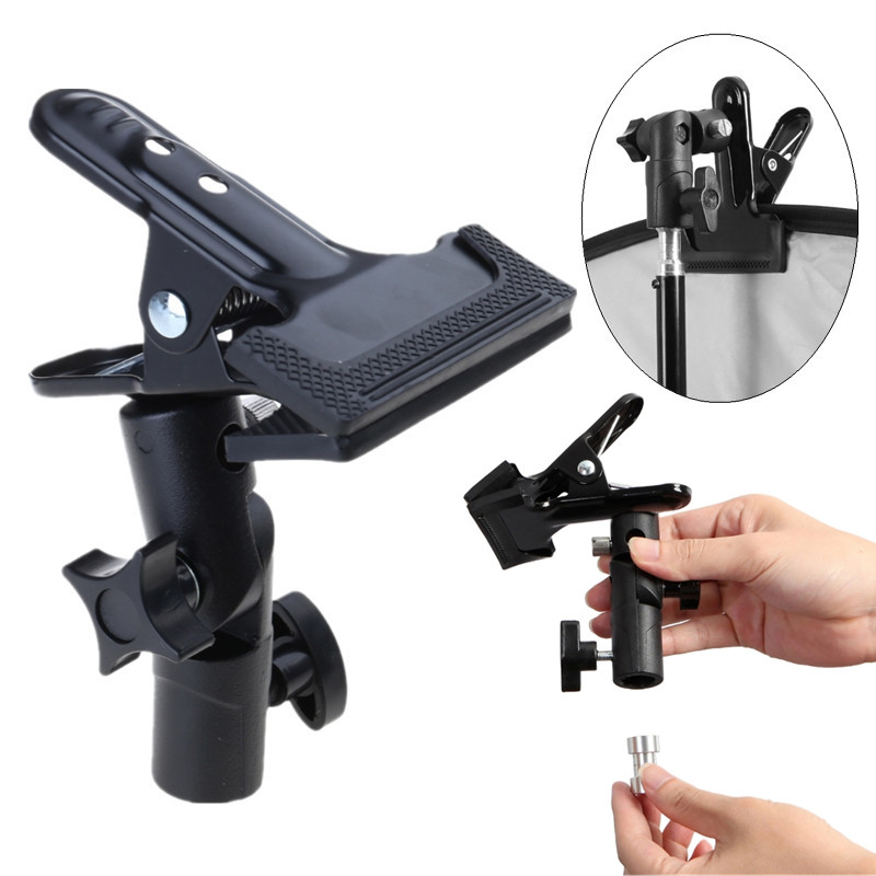 Reflector Arm Clamp - Reflector Clamp Clip Holder Light Stand