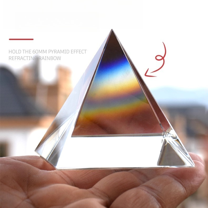 40mm/60mm Quadrangular Pyramid - Lighting Glass Photography recension och pris