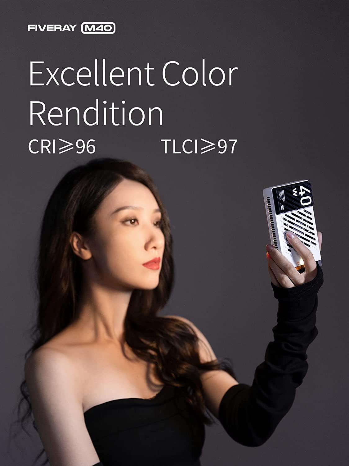 ZHIYUN FIVERAY M40 Bi-Color Po - Photography Lighting Wireless recension och pris