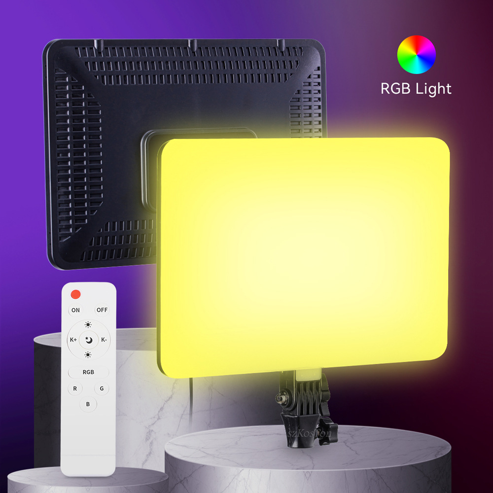 RGB 14'' LED Video Light Remot - Photography Lighting Board recension och pris