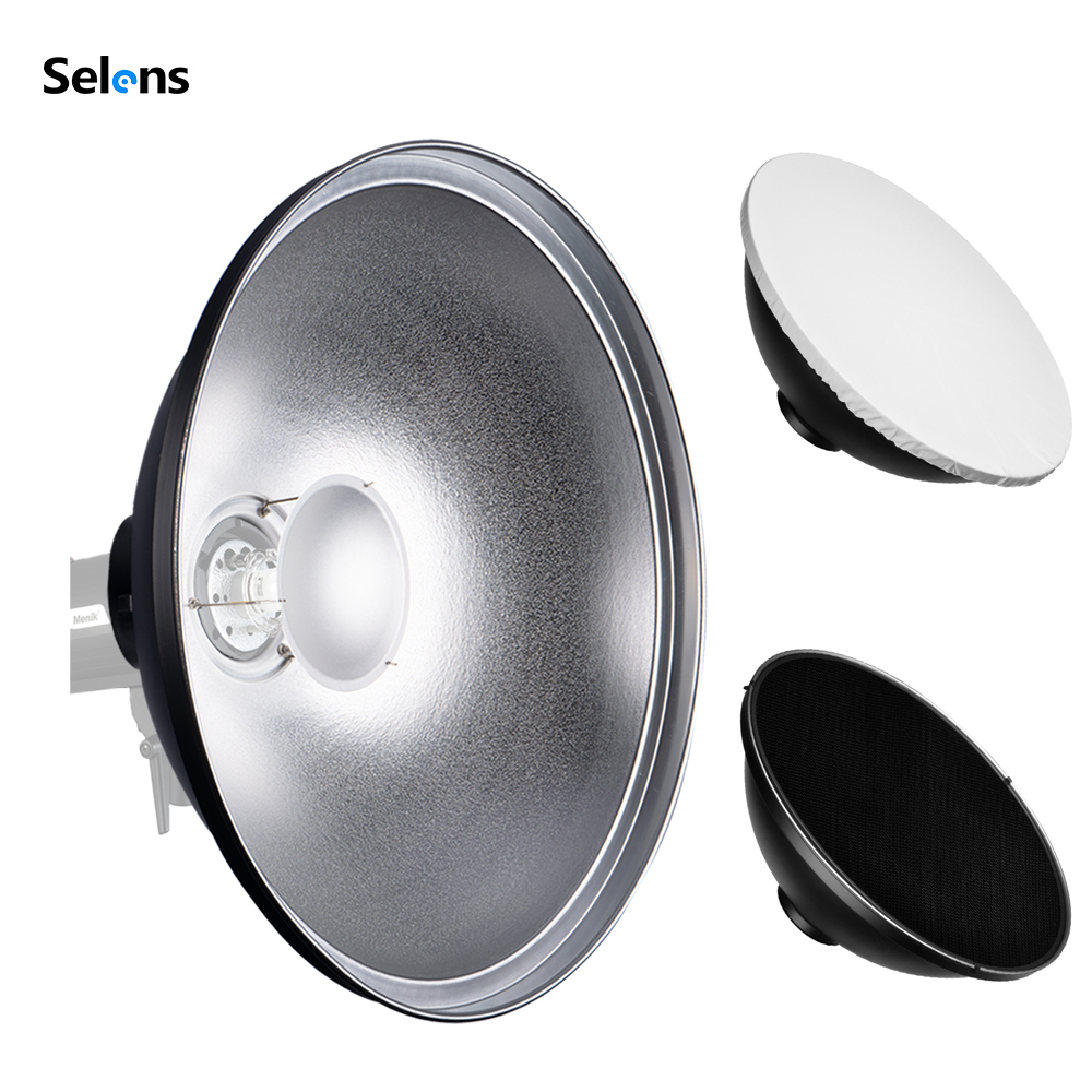Selens 30/42/55cm Beauty Dish  - Photography Lighting Beauty Dish recension och pris