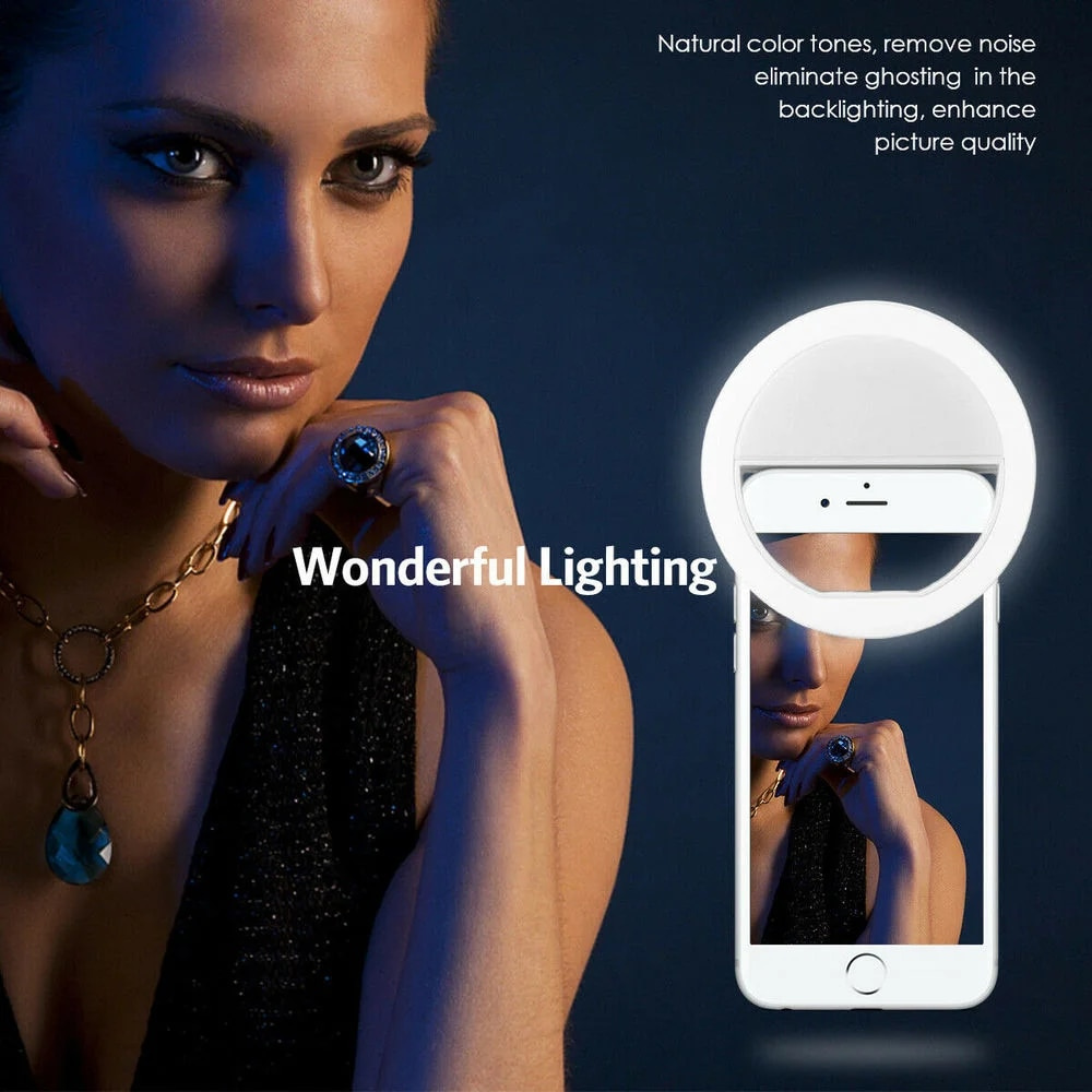 LED Selfie Fill Light USB Char - Photography Lighting Equipment recension och pris