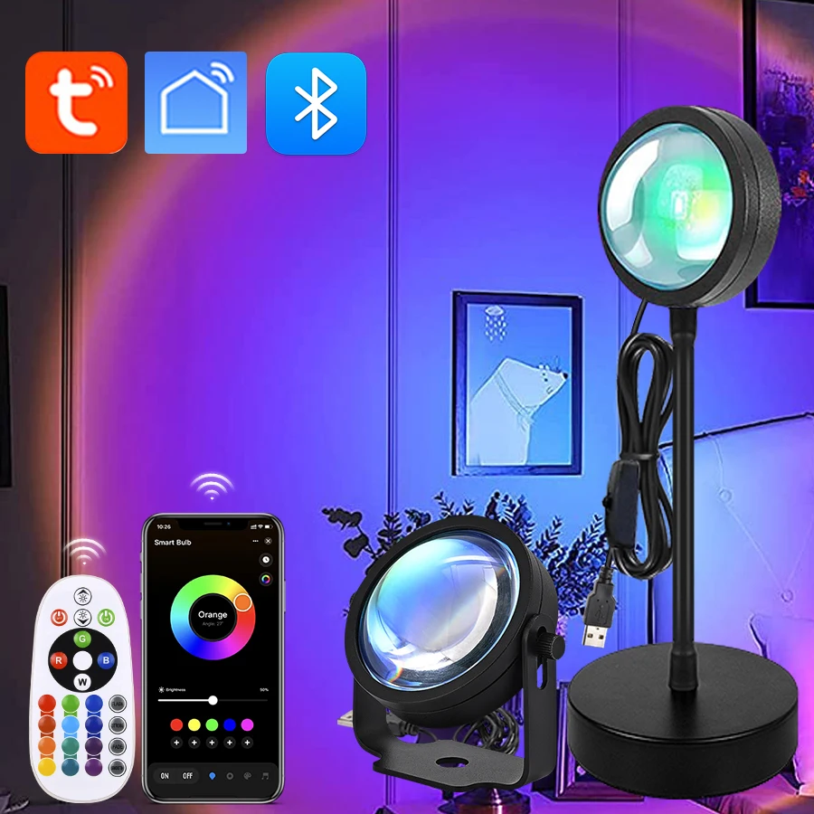 Tuya Smart Sunset Projector La - Photography Lighting Mood recension och pris