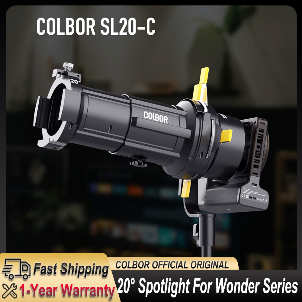 COLBOR SL20-C LED Spotlight Li - Photography Lighting Wireless recension och pris