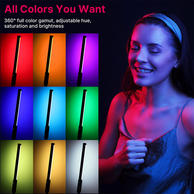 Ulanzi VL119 Handheld RGB Colo - Photography Lighting Wireless recension och pris