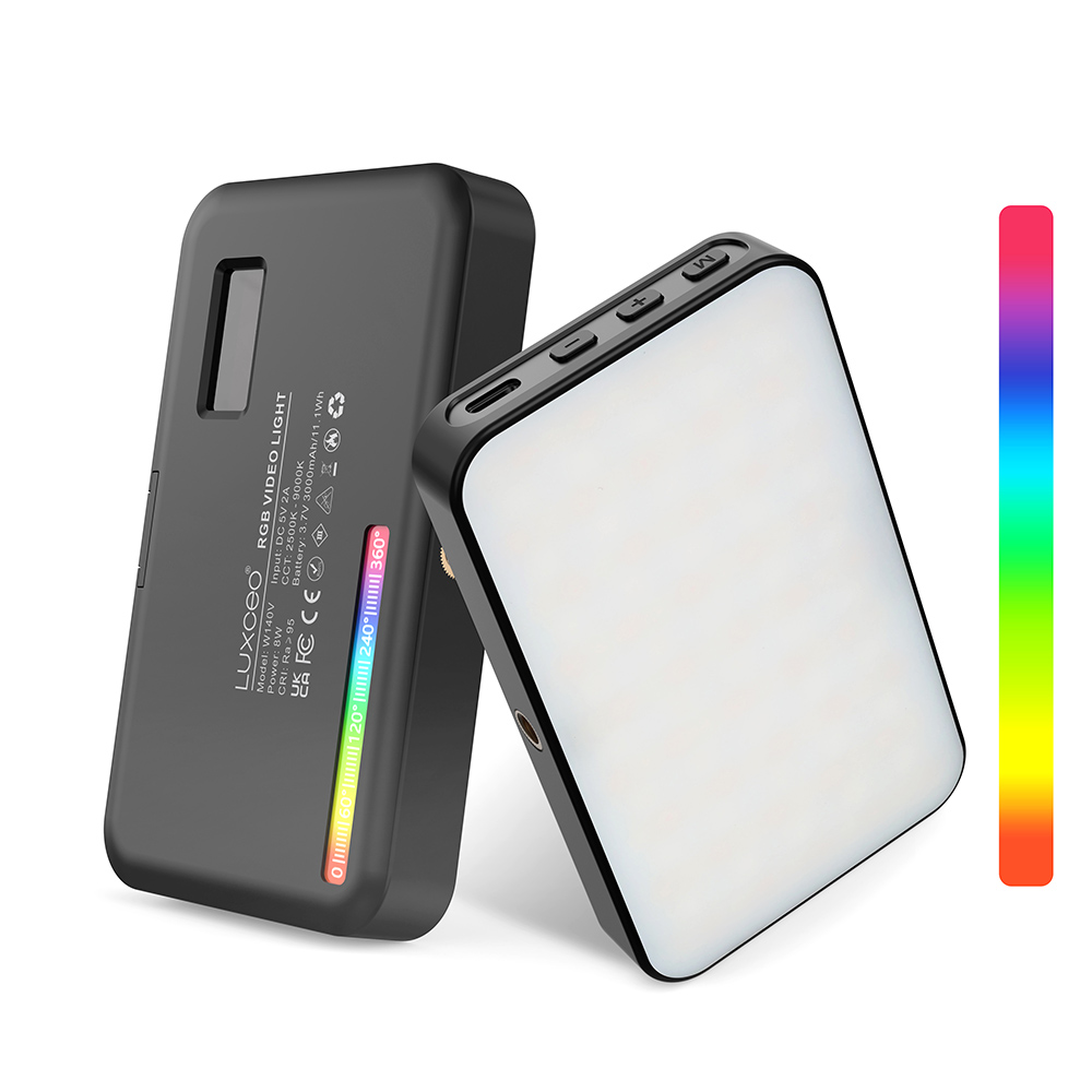 LUXCEO V10 PRO Video Light RGB - Photography Lighting Board recension och pris