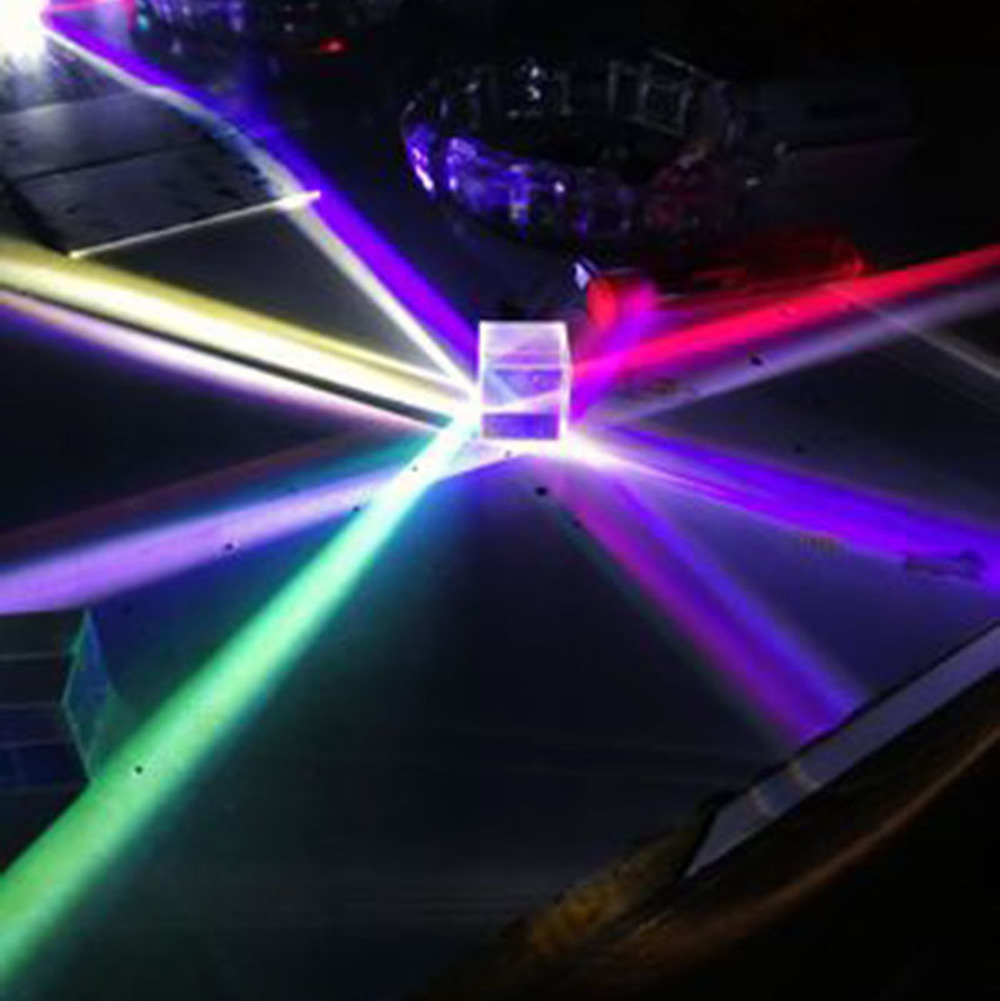 Glass Cube 12.7mm Dichroic Pri - Lighting Glass Photography recension och pris