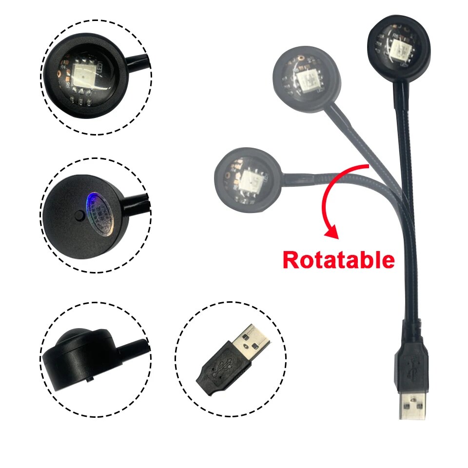 MeeToo USB Sunset Mood Lamp Le - Photography Lighting Mood recension och pris