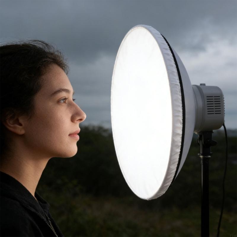 42cm Soft Diffuser Lamp Cover  - Photography Lighting Beauty Dish recension och pris