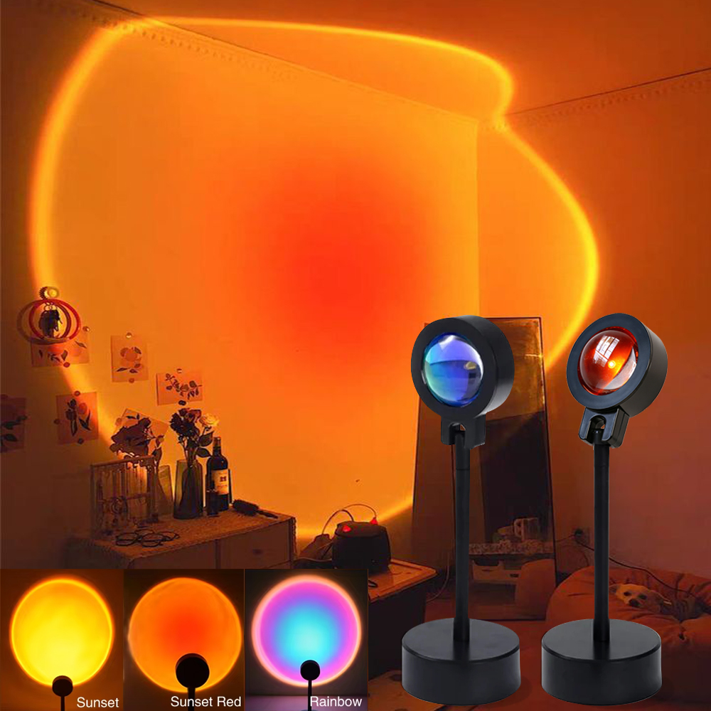Sunset Lamp LED Rainbow Neon N - Photography Lighting Mood recension och pris