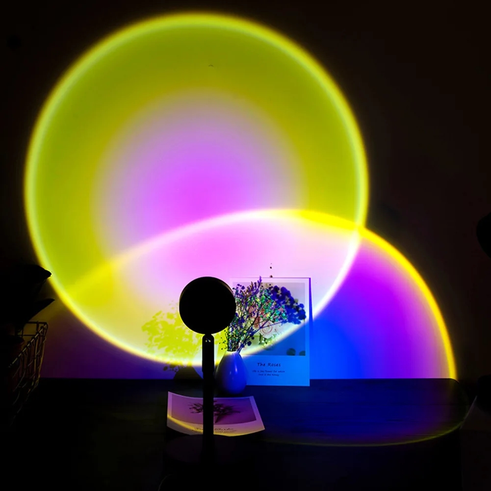 Sunset Lamp LED Rainbow Neon N - Photography Lighting Mood recension och pris