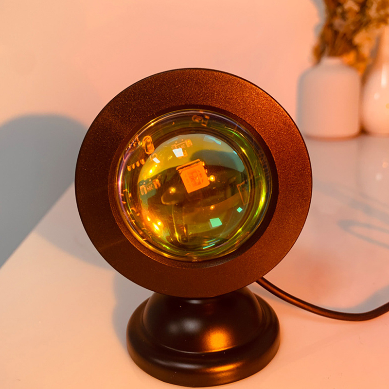 LED Sunset Lamp Projector USB  - Photography Lighting Mood recension och pris