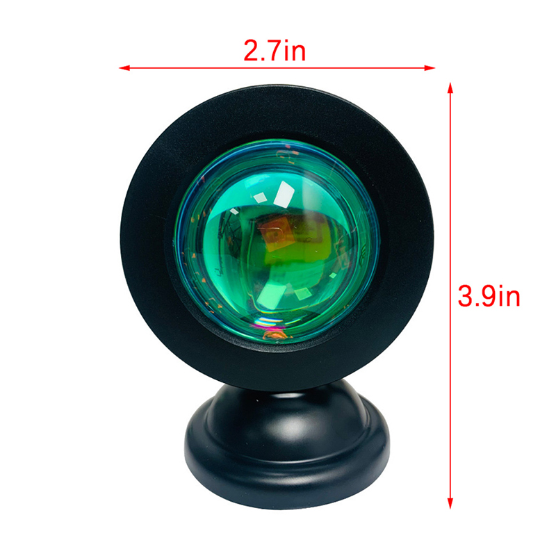 LED Sunset Lamp Projector USB  - Photography Lighting Mood recension och pris