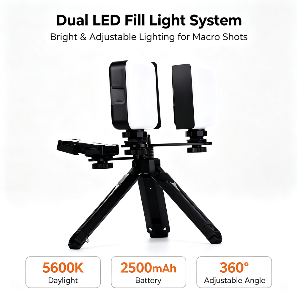LODDEN Bluetooth Dental Fill L - Photography Lighting Equipment recension och pris