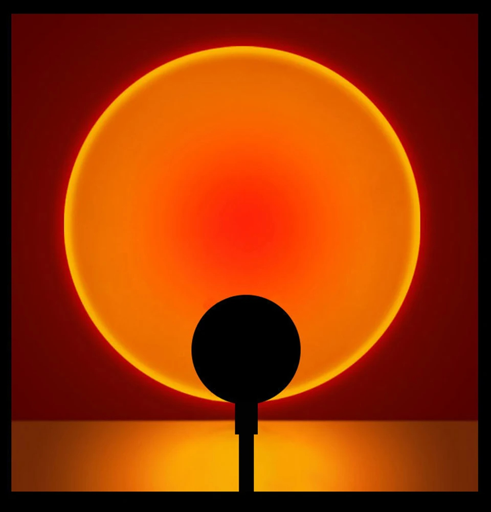 LED Sunset Lamp Nightlights US - Photography Lighting Mood recension och pris