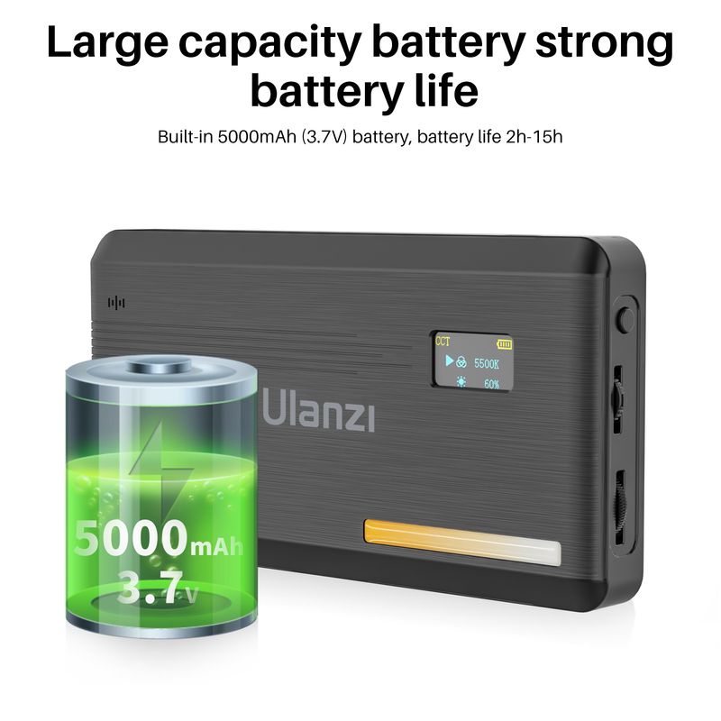 Ulanzi VL200 Soft Bi-Color LED - Photography Lighting Wireless recension och pris