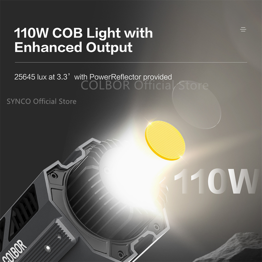 COLBOR CL100X COB Led Light Vi - Photography Lighting Wireless recension och pris