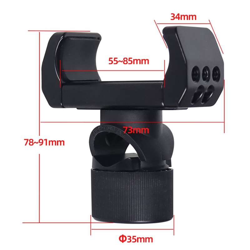 Power Bank Clamp Holder with L - Reflector Arm Clamp recension och pris