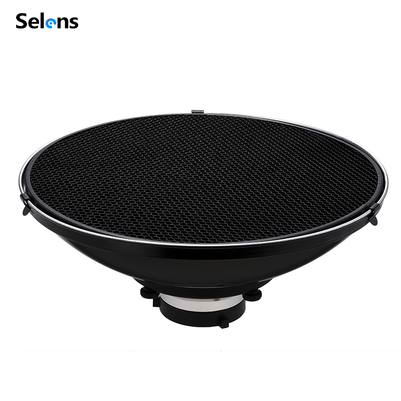 Selens Silver/White 70cm Beaut - Photography Lighting Beauty Dish recension och pris