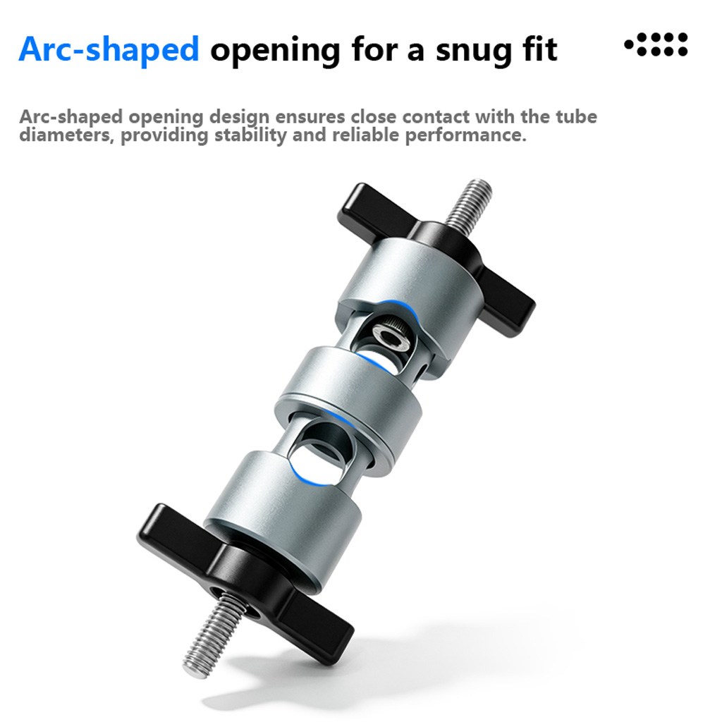 360° Rotating Dual-end Pipe Cl - Photography Lighting Tools recension och pris