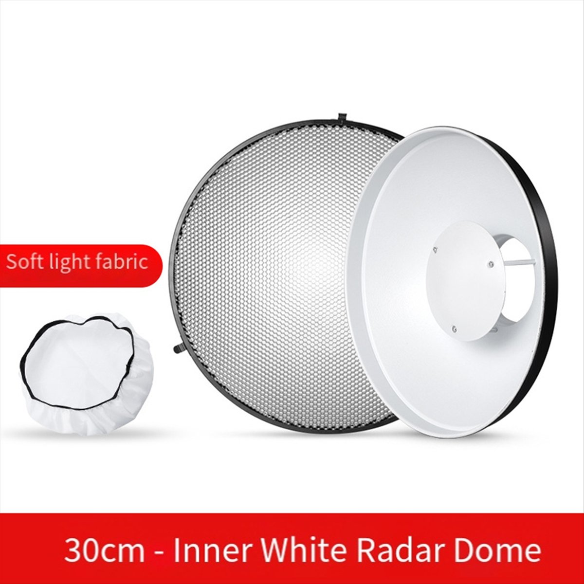N05R 30cm Beauty Dish Reflecto - Photography Lighting Beauty Dish recension och pris