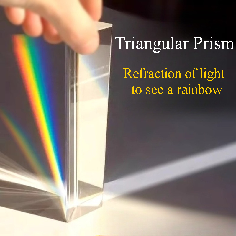 1PC Rainbow Triangular Prism K - Lighting Glass Photography recension och pris