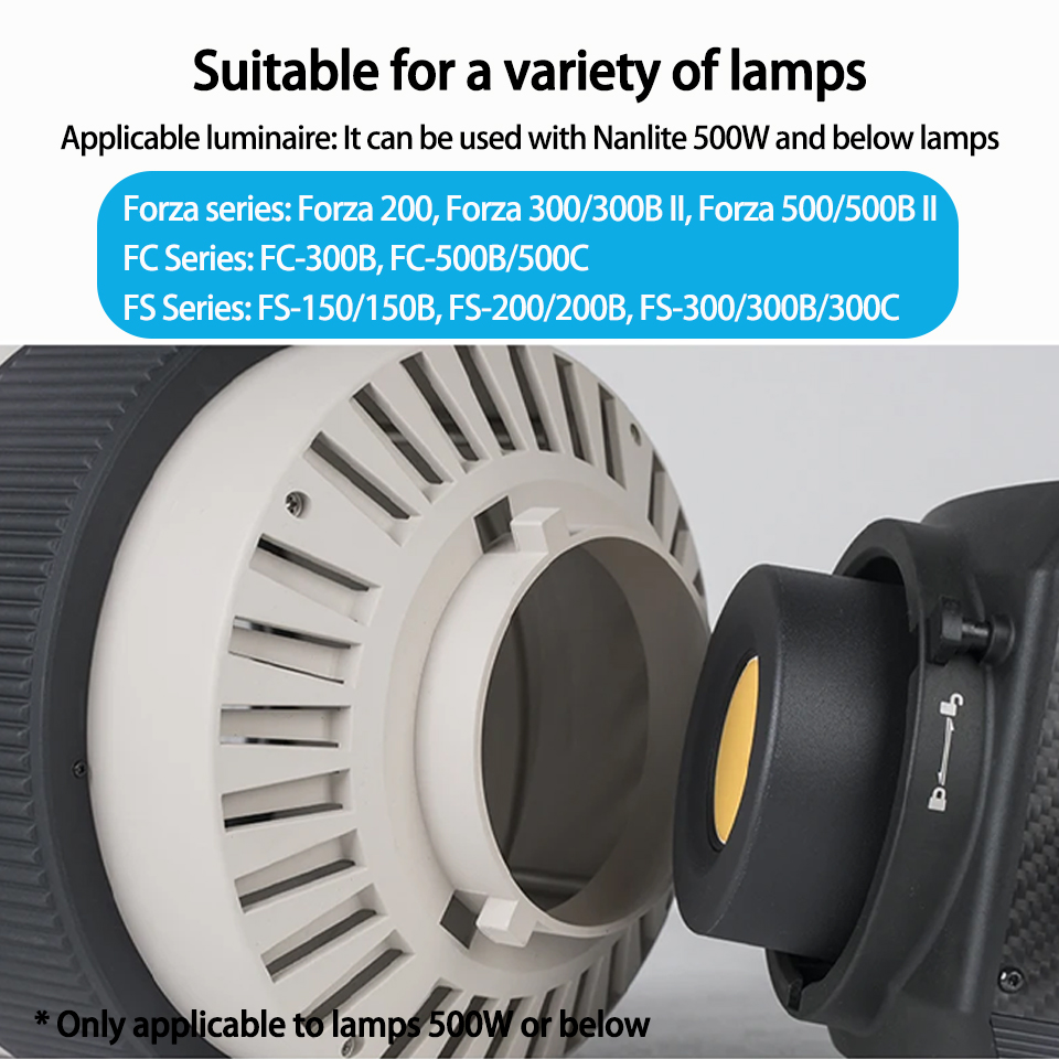 Nanlite FL-20G Fresnel Lens Bo - Photography Lighting Tools recension och pris
