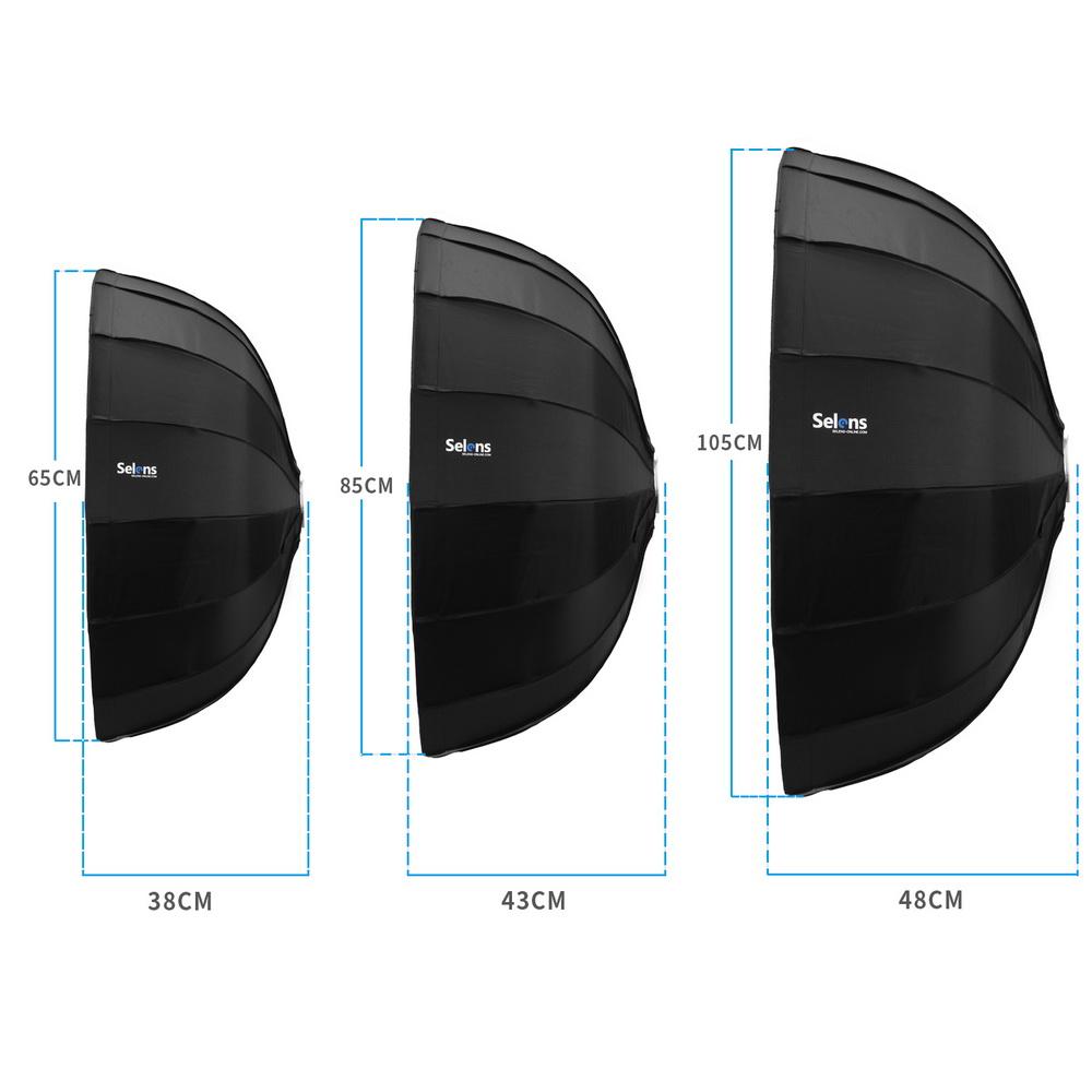 Selens Diffuser Reflector Para - Photography Lighting Beauty Dish recension och pris