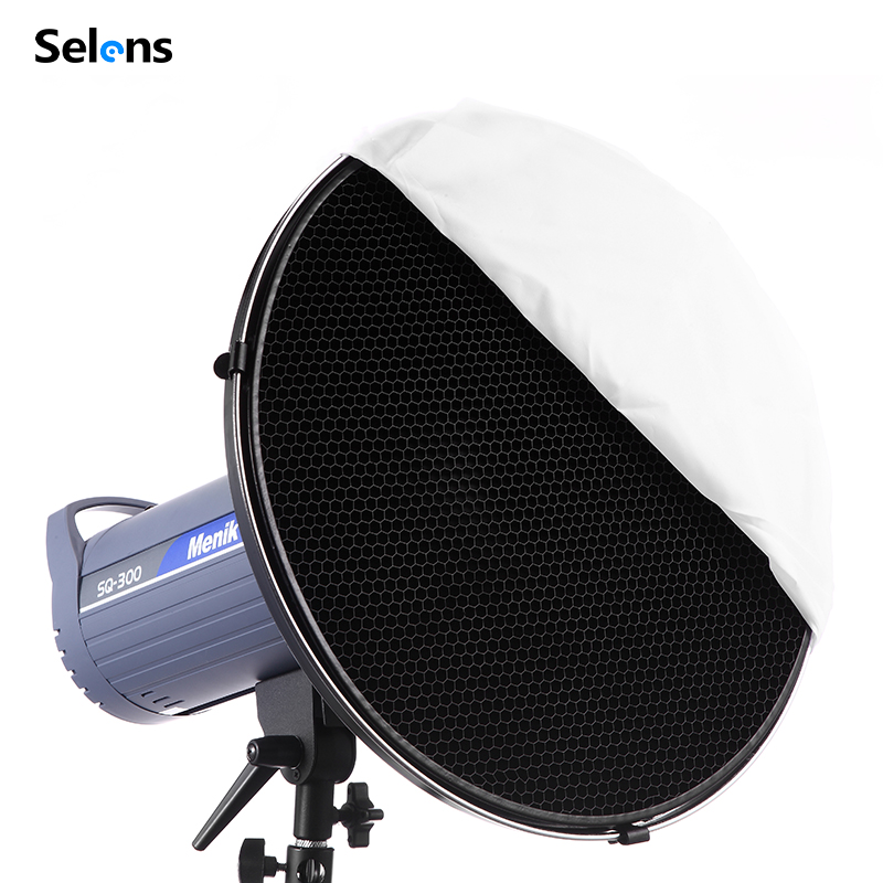 Selens 55cm Silver/White Inter - Photography Lighting Beauty Dish recension och pris