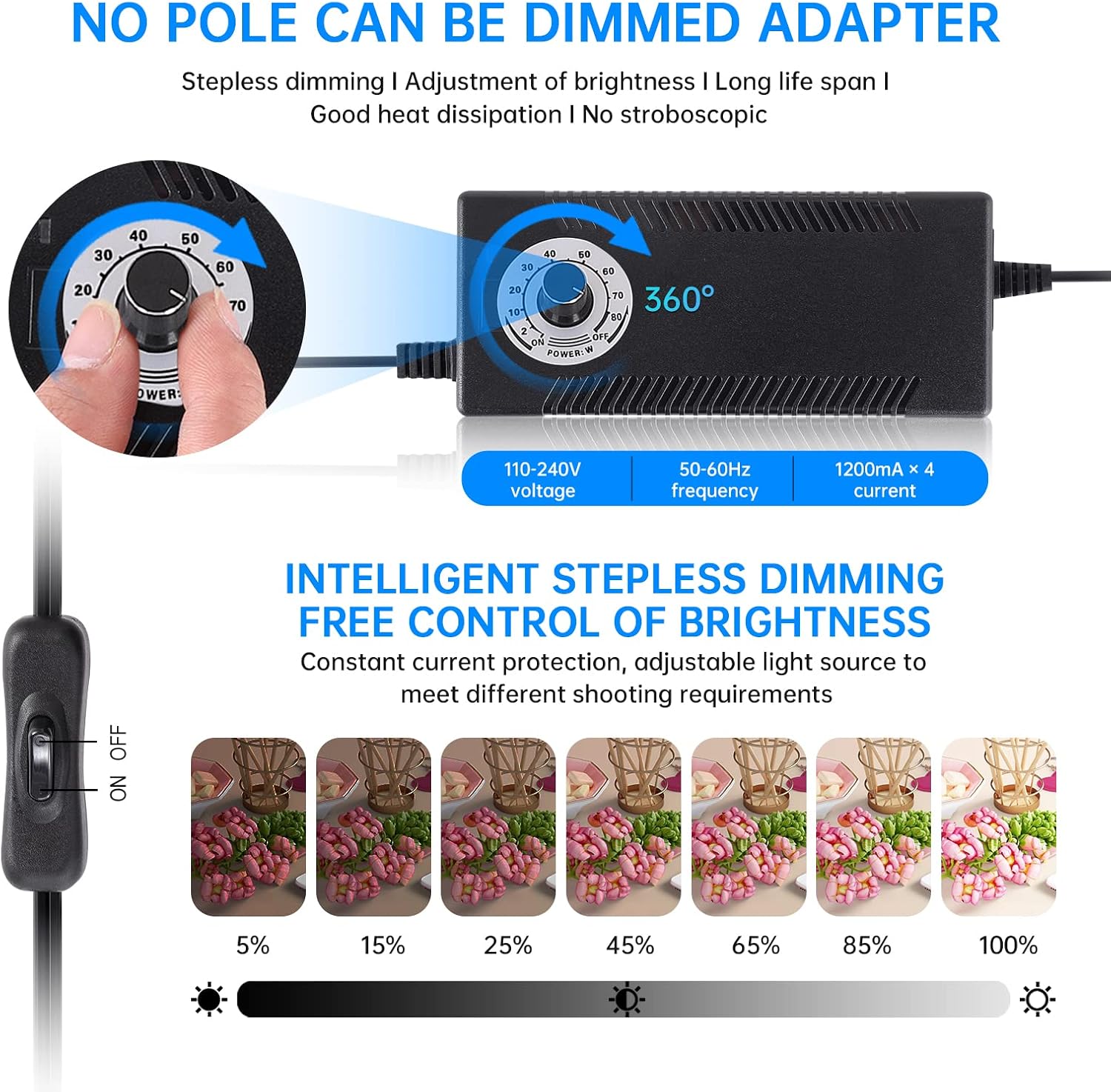 Dimmable LED Photo Studio Ligh - Photography Lighting Color recension och pris