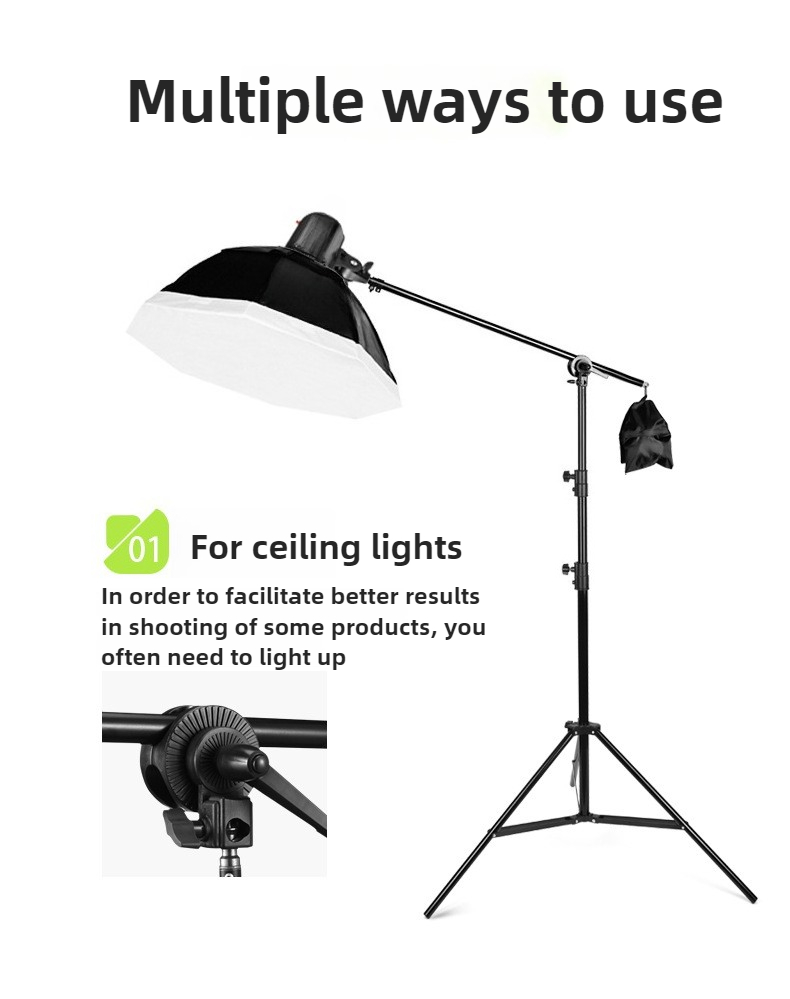Swivel Dual Head Grip Holder B - Reflector Arm Clamp recension och pris
