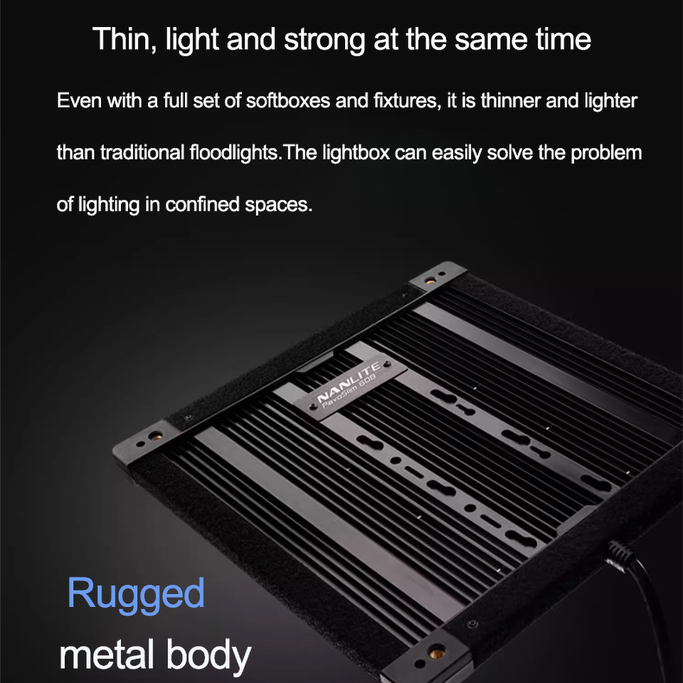 Nanlite PavoSlim 120B Bi-color - Photography Lighting Wireless recension och pris