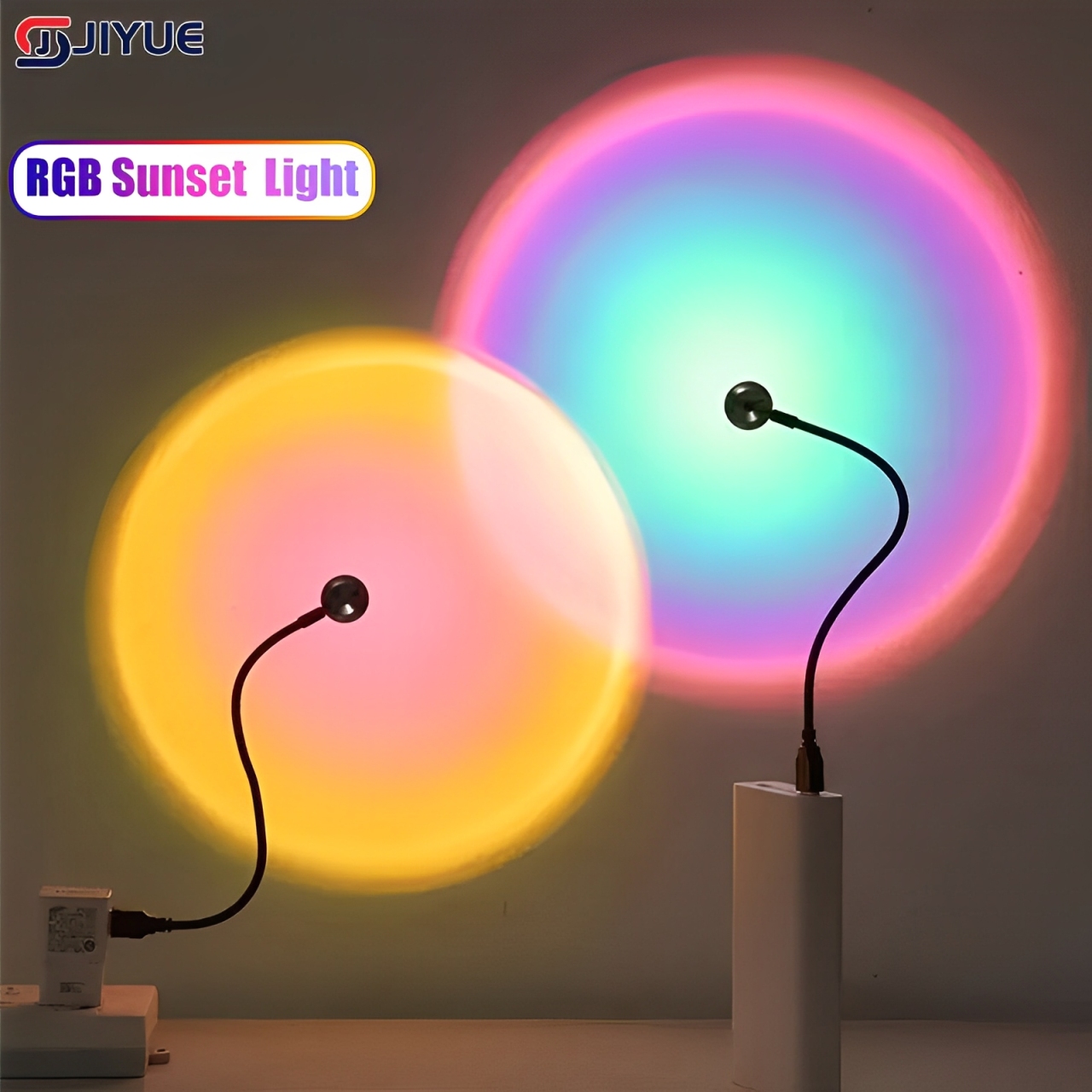 Mini USB ED Sunset Lamp Nightl - Photography Lighting Mood recension och pris