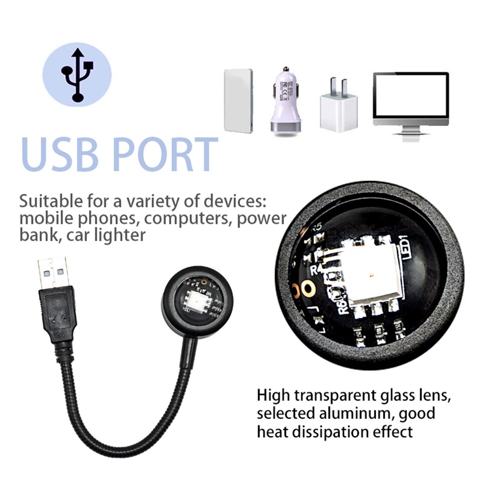ZK40 LED Sunset Lamp Nightligh - Photography Lighting Mood recension och pris