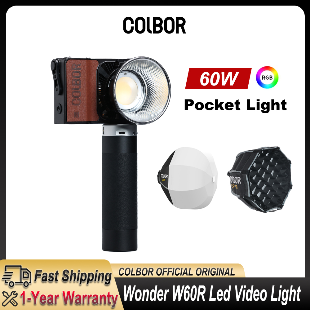 Colbor Wonder W60 RGB LED Vide - Photography Lighting Wireless recension och pris