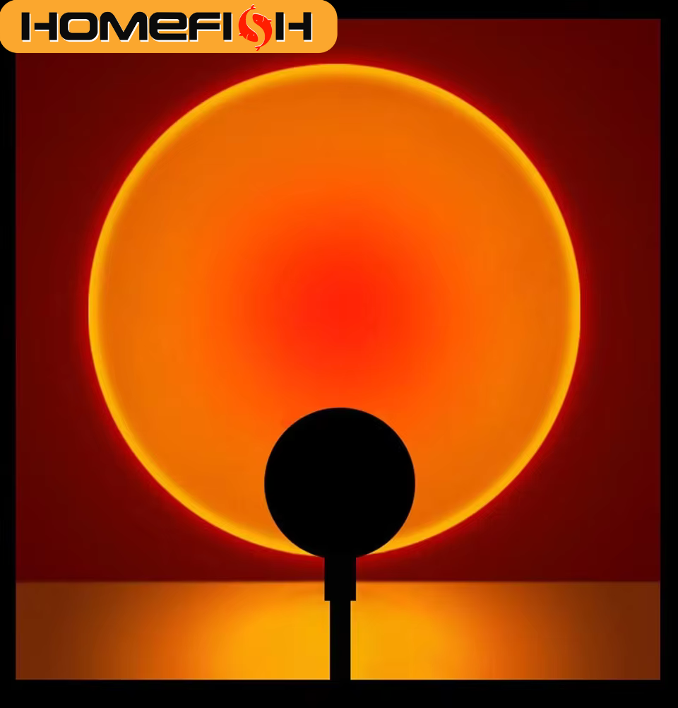 HOMEFISH LED Sunset Projection - Photography Lighting Mood recension och pris