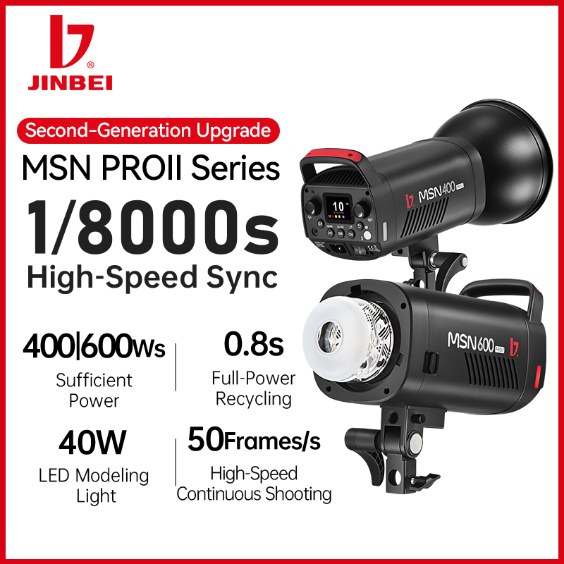 2027  MSN PROII 400/600WS 0.01 - Photography Lighting Wireless recension och pris