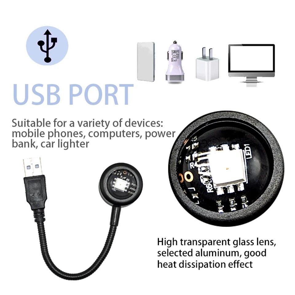 MeeToo USB Sunset Mood Lamp Le - Photography Lighting Mood recension och pris