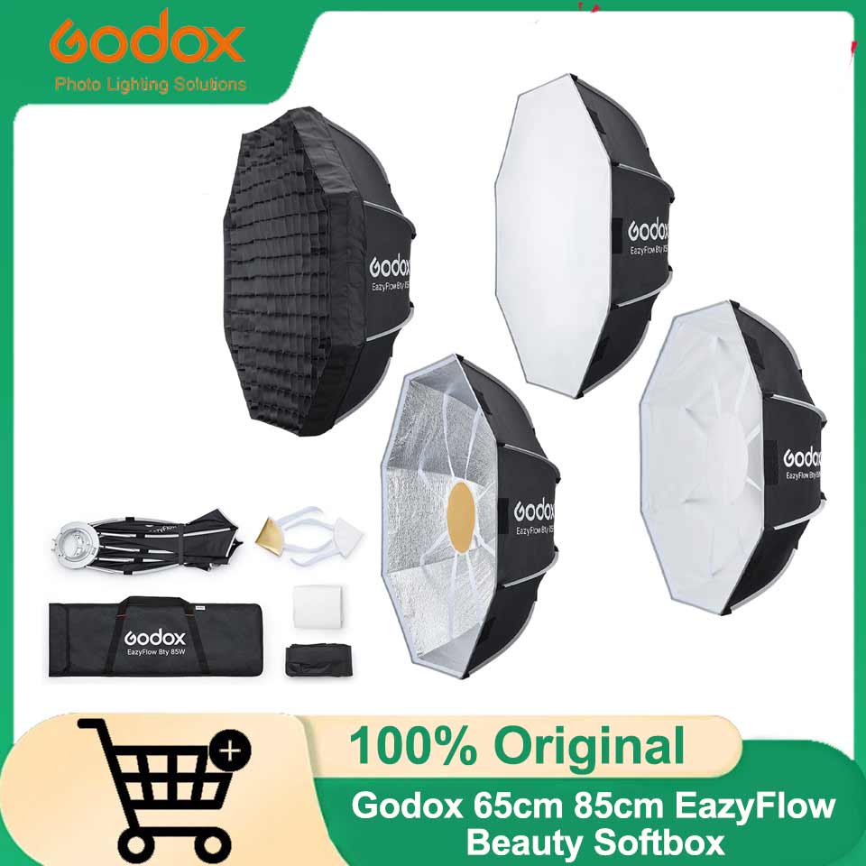 Godox 65cm 85cm EazyFlow Beaut - Photography Lighting Beauty Dish recension och pris